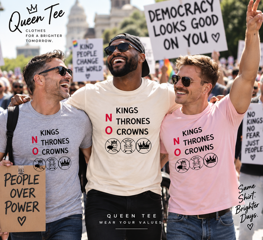 NO KINGS Unisex Tee