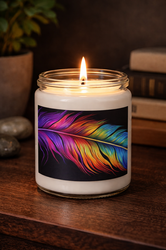 Radiant Feather Scented Soy Candle