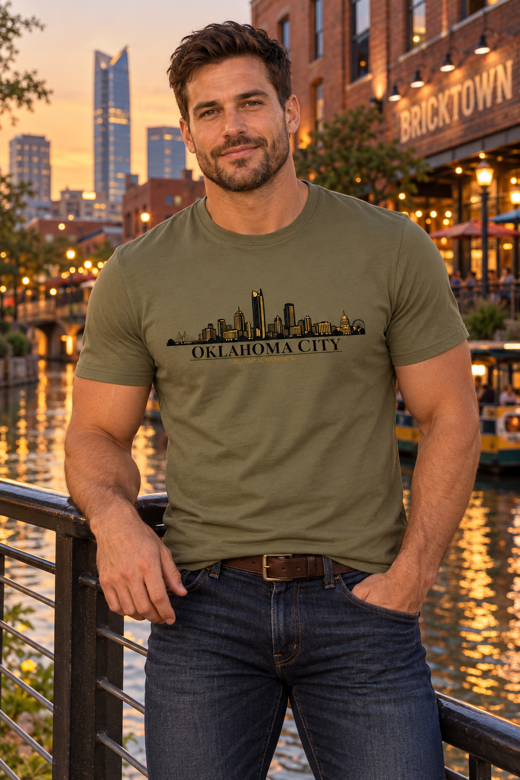 Oklahoma City Skyline Tee
