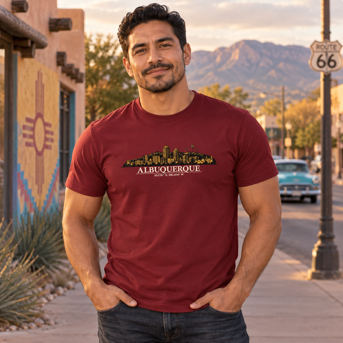 Albuquerque Skyline Tee